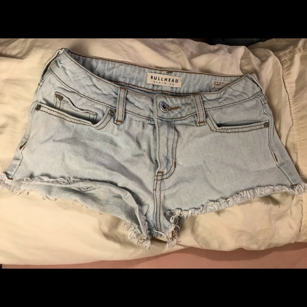 Bullhead Denim Jean Shorts - Low Rise